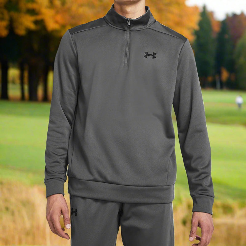 Under Armour Fleece 1/4 Zip Sweater - Castlerock