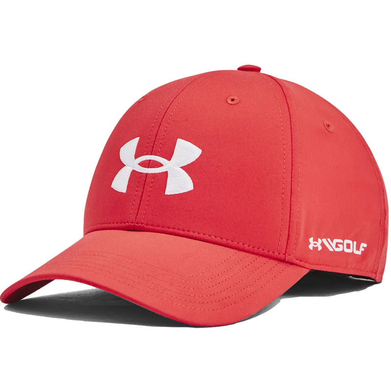 Under Armour Golf96 Hat - Red Solstice/White