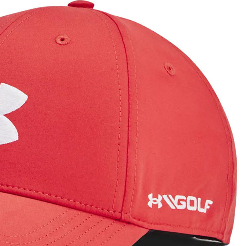 Under Armour Golf96 Hat - Red Solstice/White