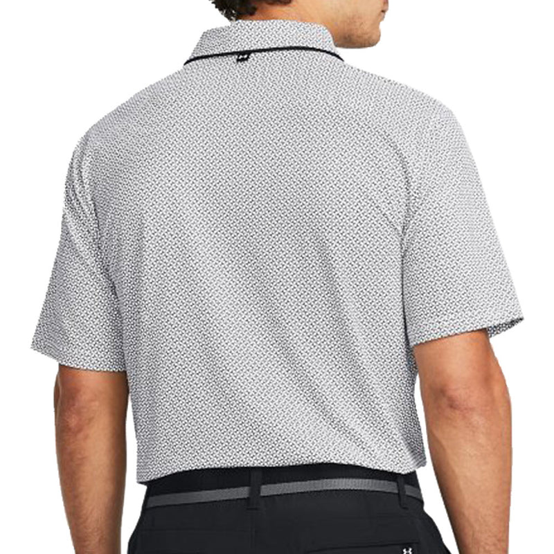 Under Armour Iso-Chill Verge Polo Shirt - White/Halo Gray/Black