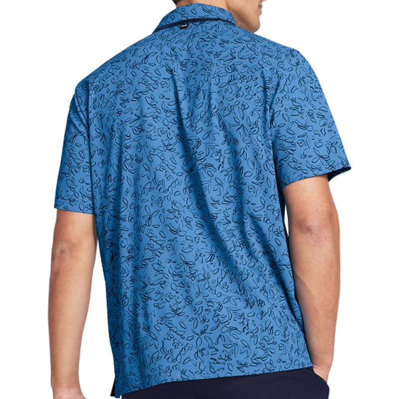 Under Armour Iso-Chill Verge Polo Shirt - Viral Blue/Midnight Navy/Midnight Navy