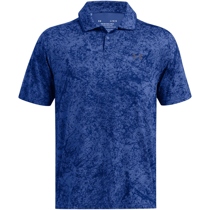 Under Armour Iso-Chill Verge Polo Shirt - Tech Blue/Midnight Navy