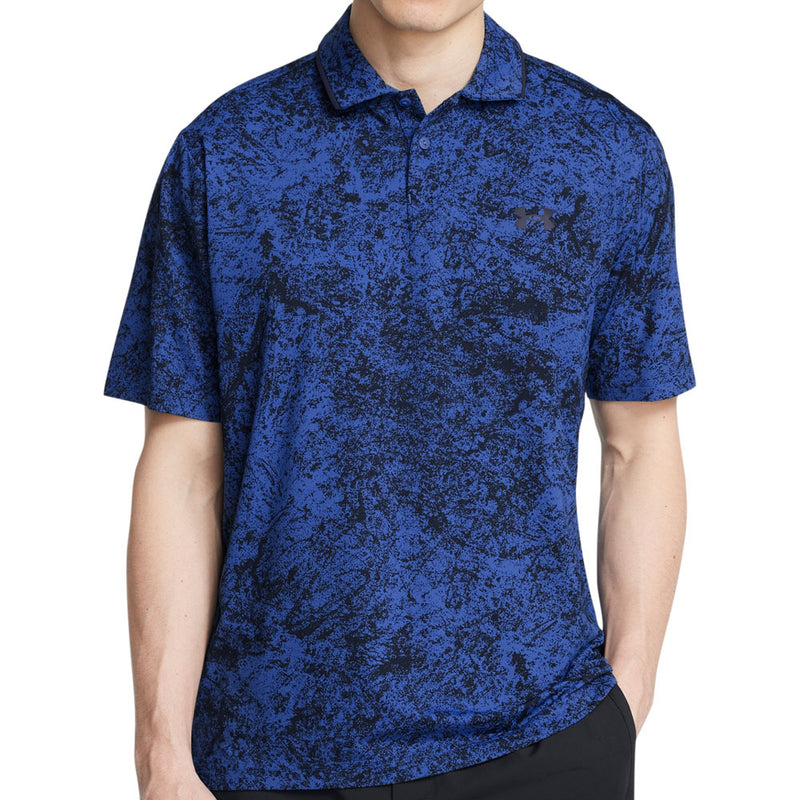 Under Armour Iso-Chill Verge Polo Shirt - Tech Blue/Midnight Navy