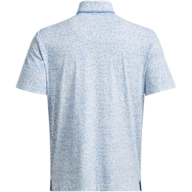 Under Armour Iso-Chill Verge Polo Shirt - White/Retro Green/Horizon Blue