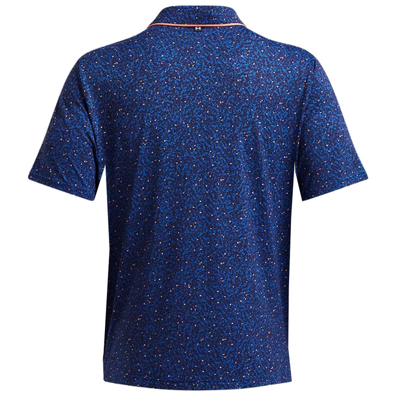 Under Armour Iso-Chill Verge Polo Shirt - Tech Blue/Flare Orange