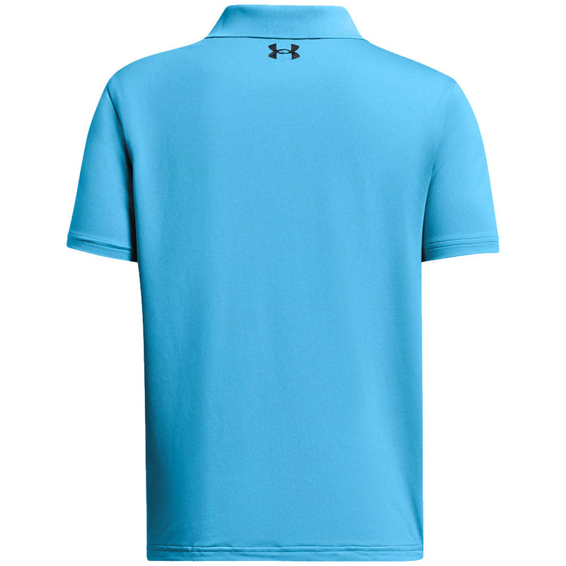 Under Armour Performance Junior Polo Shirt - Capri/Black