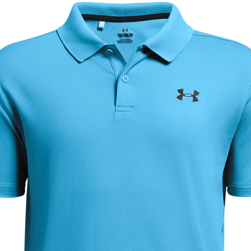 Under Armour Performance Junior Polo Shirt - Capri/Black