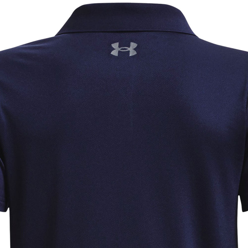 Under Armour Performance Junior Polo Shirt - Midnight Navy/Pitch Gray