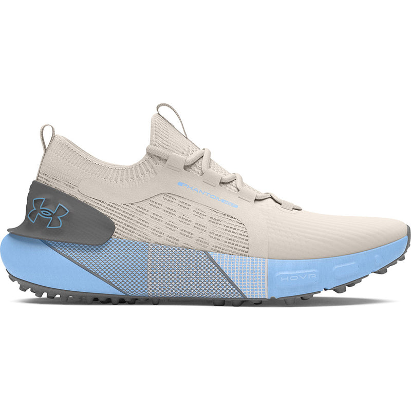 Under Armour Phantom Spikeless Waterproof Shoes - Gray Matter/Horizon Blue