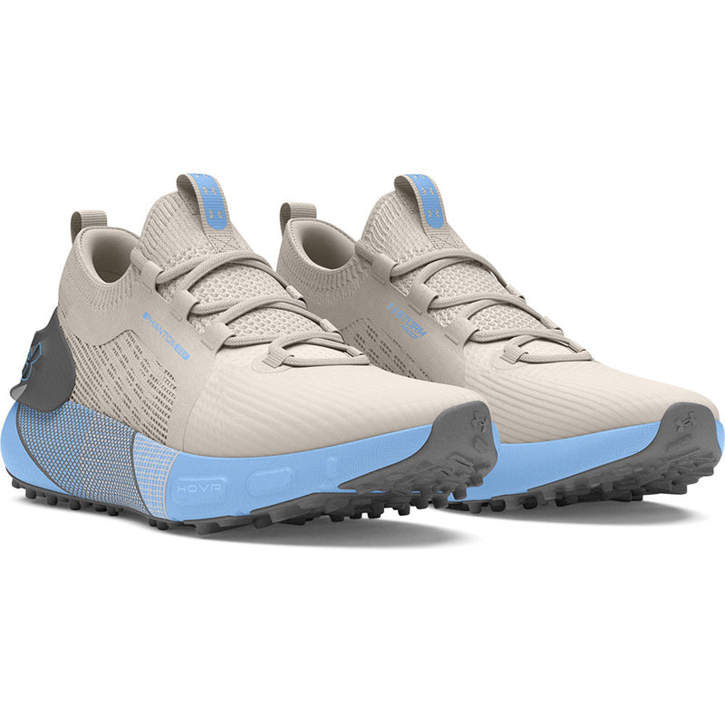 Under Armour Phantom Spikeless Waterproof Shoes - Gray Matter/Horizon Blue