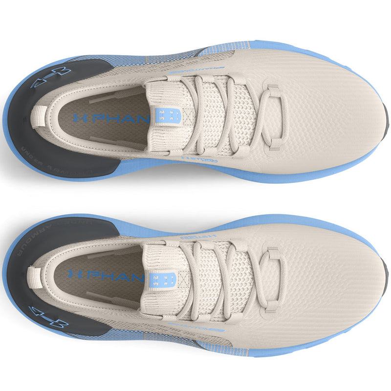 Under Armour Phantom Spikeless Waterproof Shoes - Gray Matter/Horizon Blue