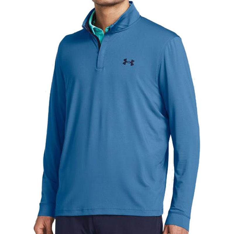 Under Armour Playoff 2.0 1/4 Zip Pullover - Photon Blue/Midnight Navy/Midnight Navy