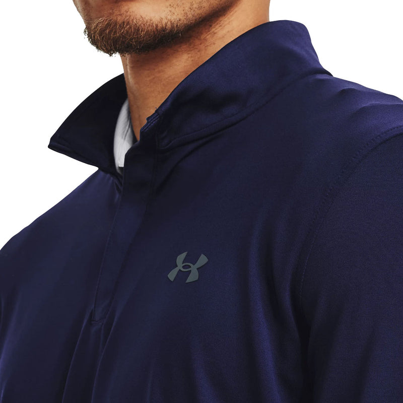 Under Armour Playoff 2.0 1/4 Zip Pullover - Midnight Navy/Pitch Gray