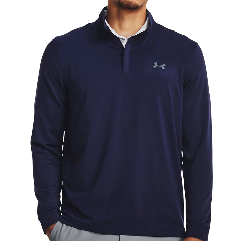 Under Armour Playoff 2.0 1/4 Zip Pullover - Midnight Navy/Pitch Gray