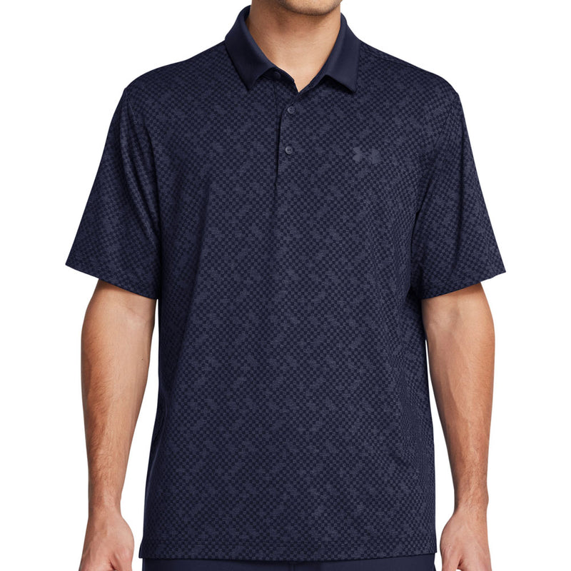 Under Armour Playoff 3.0 Check Jaq Polo Shirt - Midnight Navy