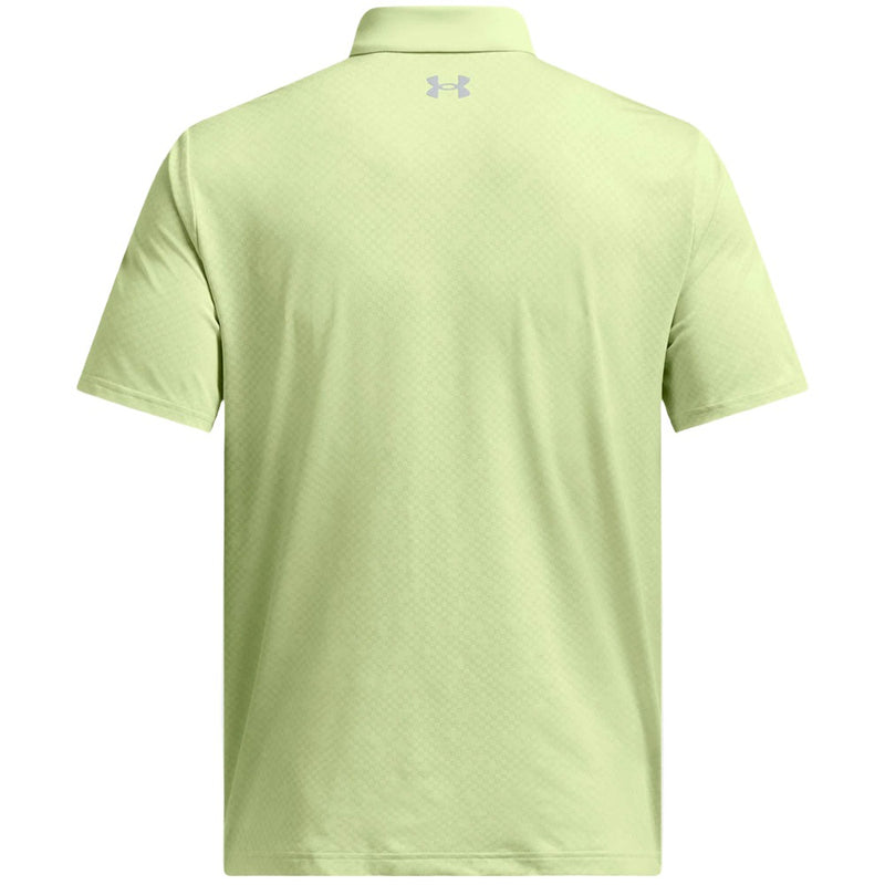 Under Armour Playoff 3.0 Check Jaq Polo Shirt - Retro Green/White