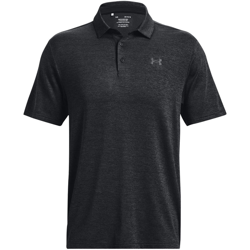 Under Armour Playoff 3.0 Polo Shirt - Black/Jet Gray/Black