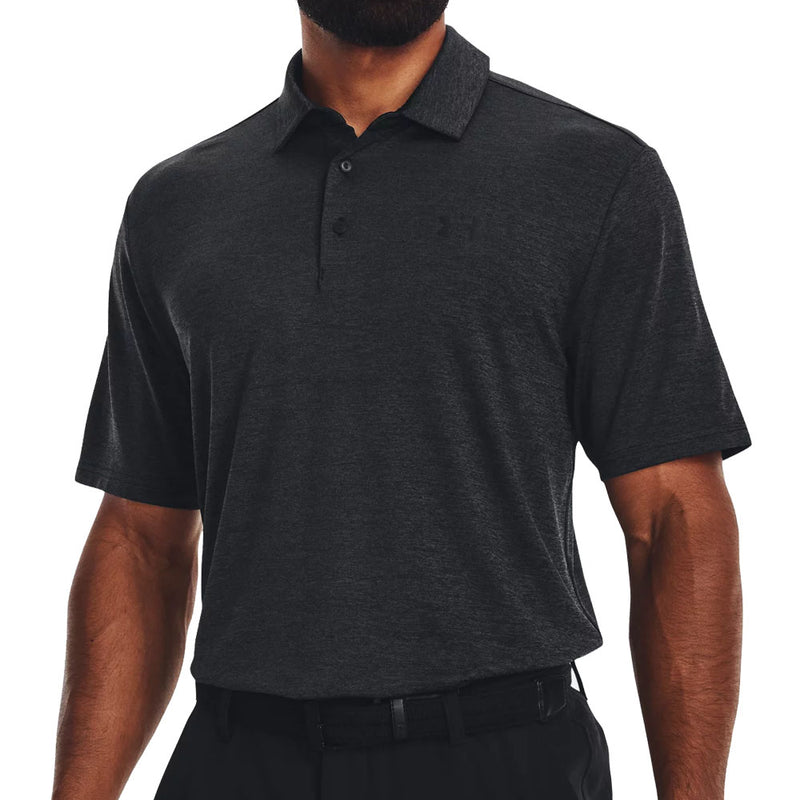 Under Armour Playoff 3.0 Polo Shirt - Black/Jet Gray/Black