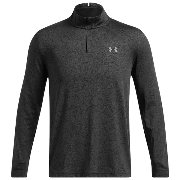 Under Armour Playoff Printed 1/4 Zip Sweater - Black