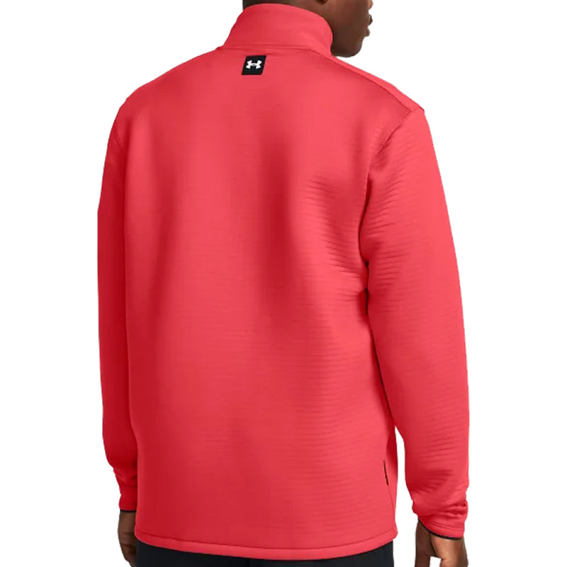 Under Armour Storm Daytona 1/2 Zip Pullover - Red Solstice/Castlerock/White