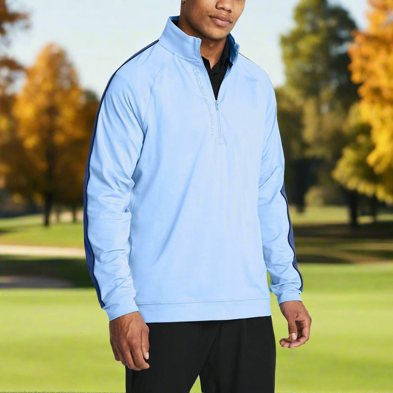 Under Armour Storm Midlayer 1/2 Zip - Horizon Blue/Tech Blue