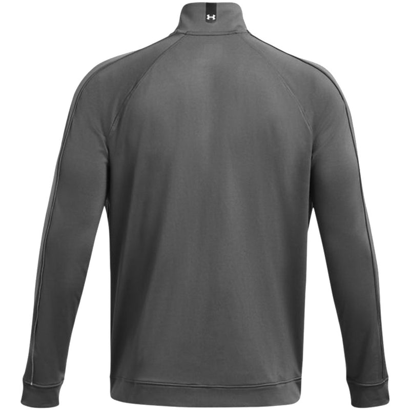 Under Armour Storm Midlayer Full Zip Pullover - Castlerock/White