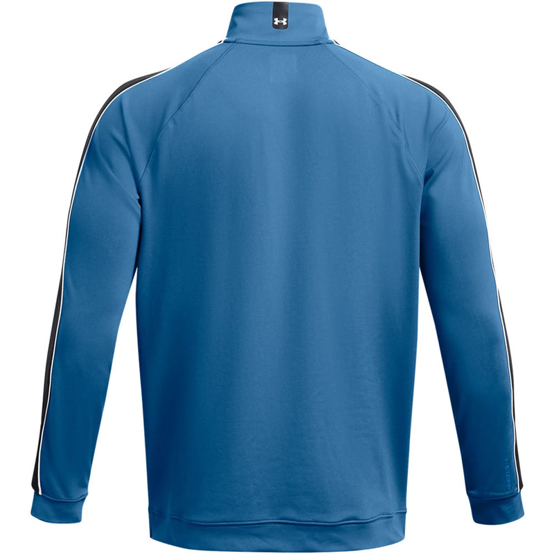 Under Armour Storm Midlayer 1/2 Zip Pullover - Photon Blue/Midnight Navy/White