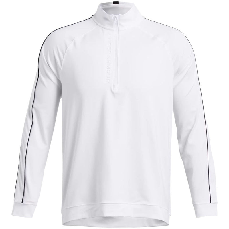 Under Armour Storm Midlayer 1/2 Zip Pullover - White/Midnight Navy/White