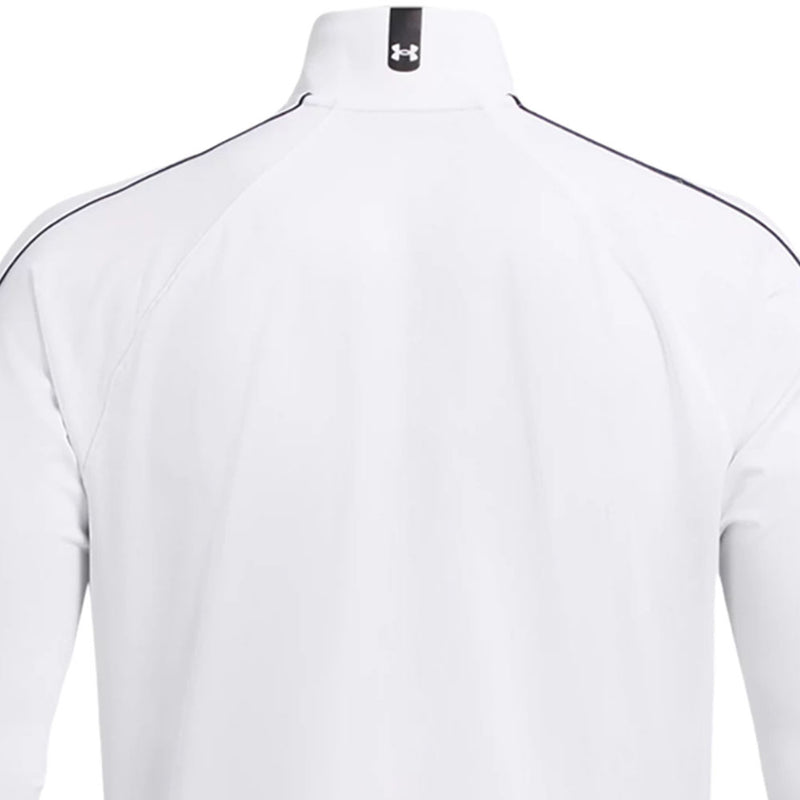 Under Armour Storm Midlayer 1/2 Zip Pullover - White/Midnight Navy/White