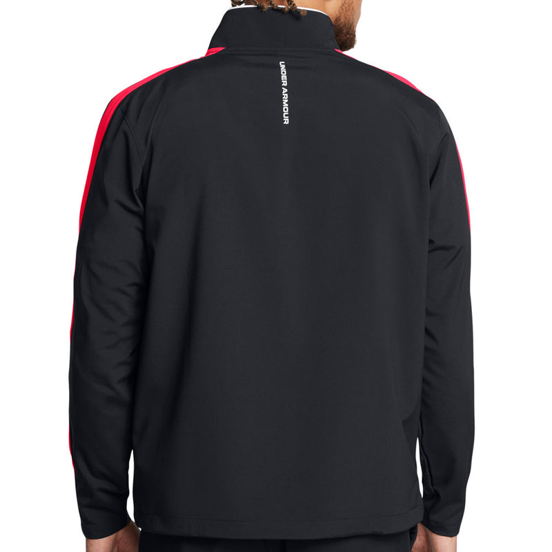 Under Armour Storm Windstrike 1/2 Zip Sweater - Black/Red