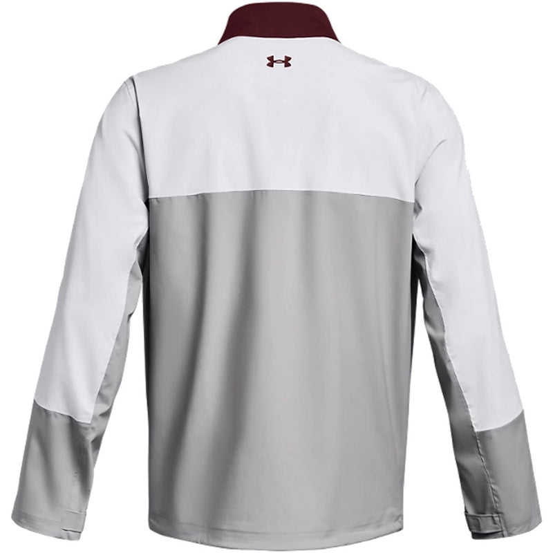 Under Armour Stormproof 3.0 Waterproof Jacket - Dark Maroon/Mod Grey