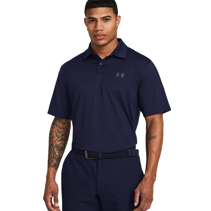 Under Armour T2G Polo Shirt - Midnight Navy/Pitch Gray