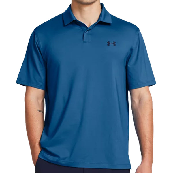 Under Armour T2G Polo Shirt - Photon Blue/Midnight Navy