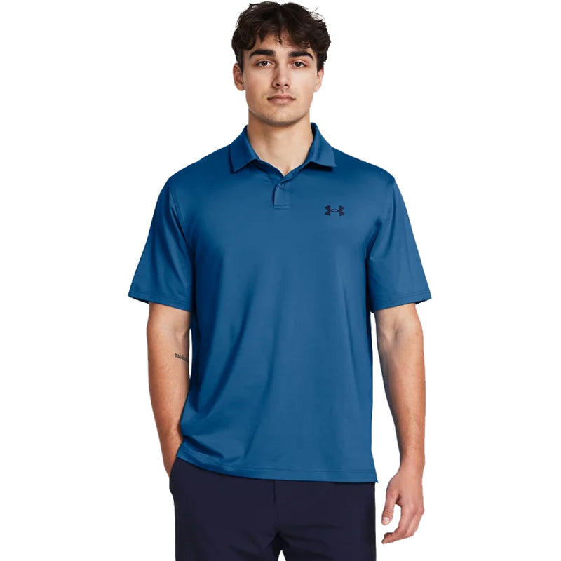 Under Armour T2G Polo Shirt - Photon Blue/Midnight Navy