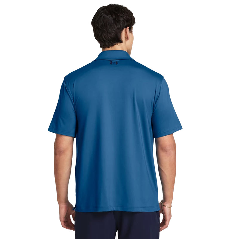 Under Armour T2G Polo Shirt - Photon Blue/Midnight Navy