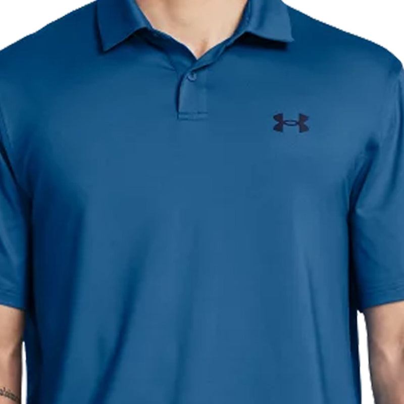 Under Armour T2G Polo Shirt - Photon Blue/Midnight Navy