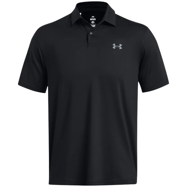 Under Armour T2G Polo Shirt - Black/Pitch Grey