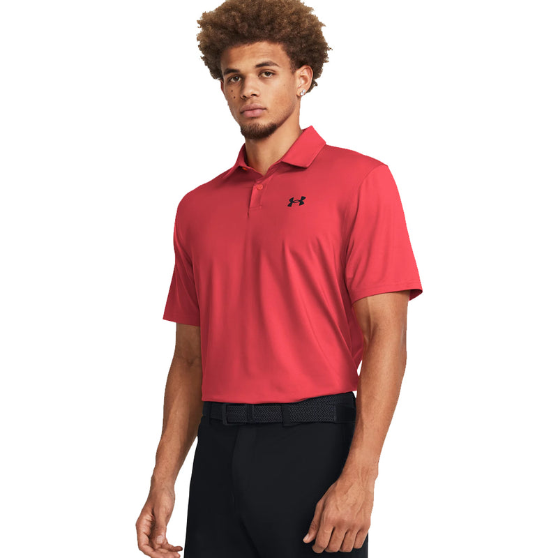 Under Armour T2G Polo Shirt - Red Solstice/Black