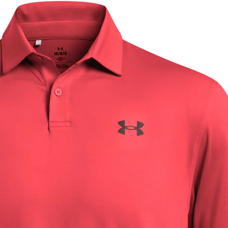 Under Armour T2G Polo Shirt - Red Solstice/Black