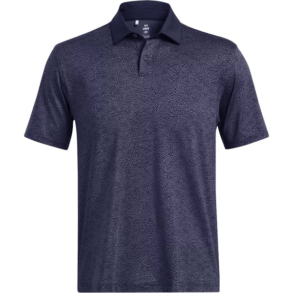 Under Armour T2G Printed Polo Shirt - Midnight Navy/Midnight Navy