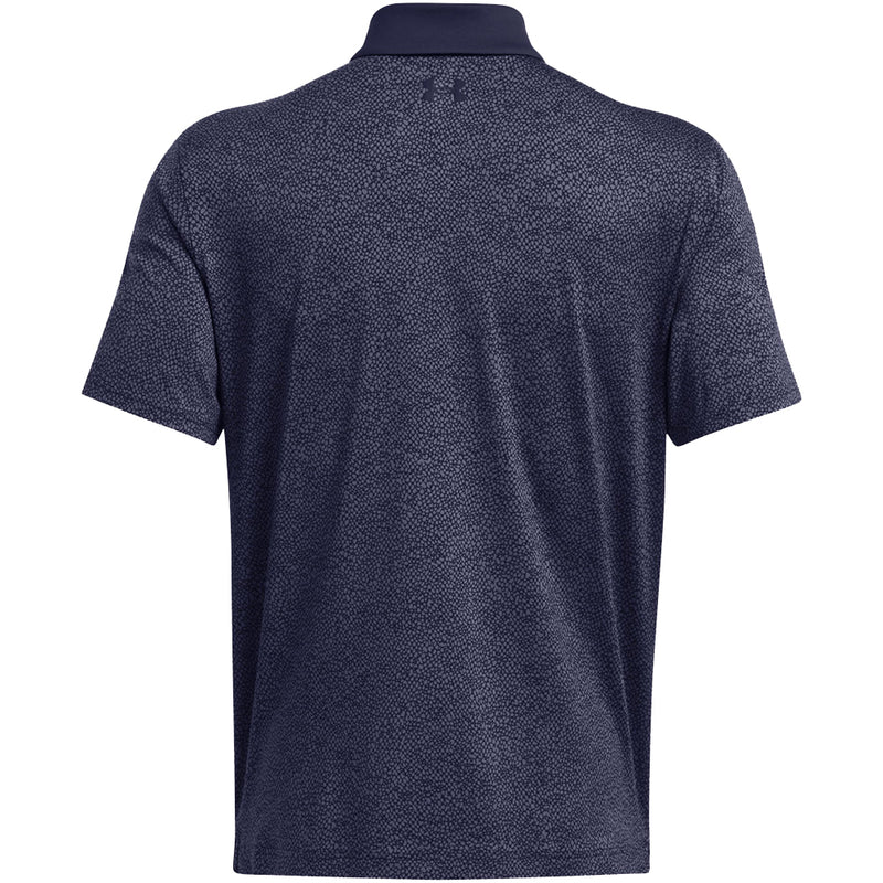 Under Armour T2G Printed Polo Shirt - Midnight Navy/Midnight Navy