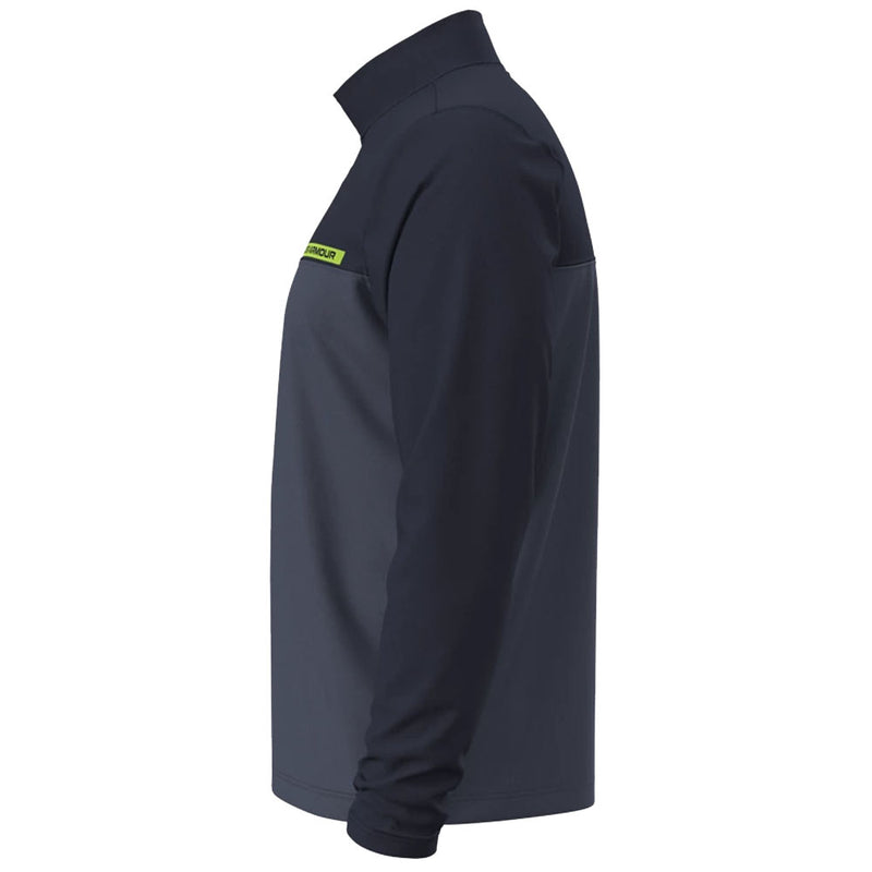 Under Armour T2G 1/4 Zip Pullover - Midnight Navy/Downpour Grey/Cyber Green