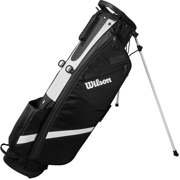 Wilson QS Stand Bag - Black/White