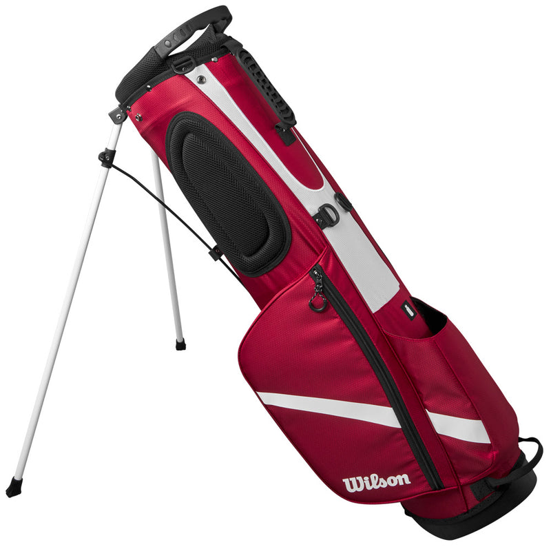 Wilson QS Stand Bag - Red/White/Black