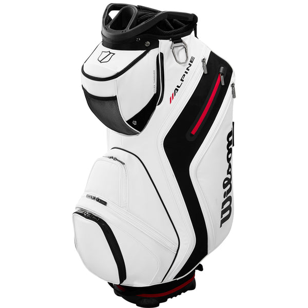 Wilson Alpine Cart 14 Bag - White/Black