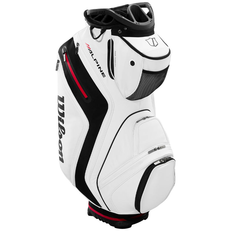 Wilson Alpine Cart 14 Bag - White/Black