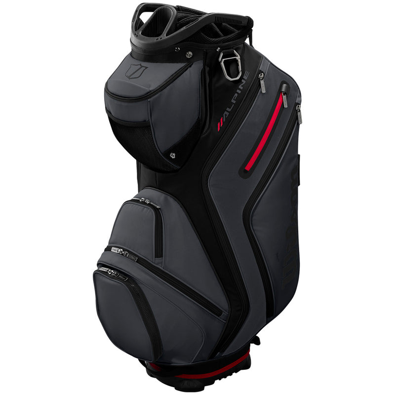 Wilson Alpine Cart 14 Bag - Black/Grey