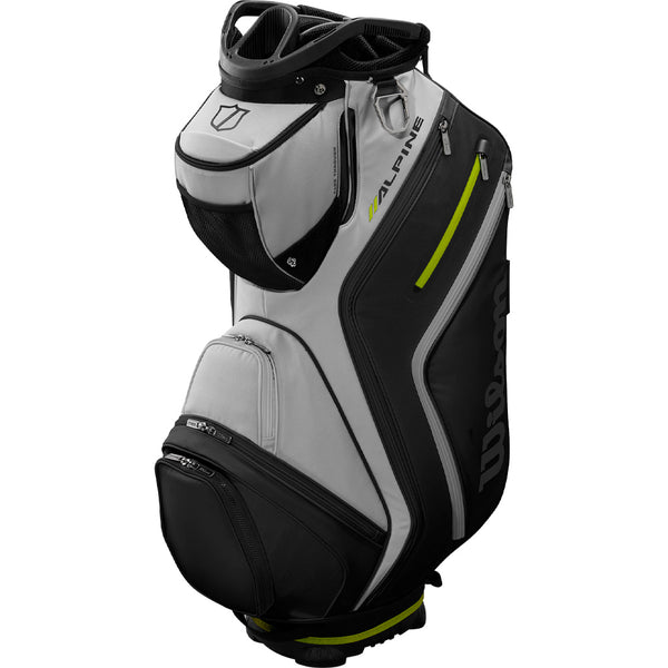 Wilson Alpine Cart 14 Bag - Light Grey/Black