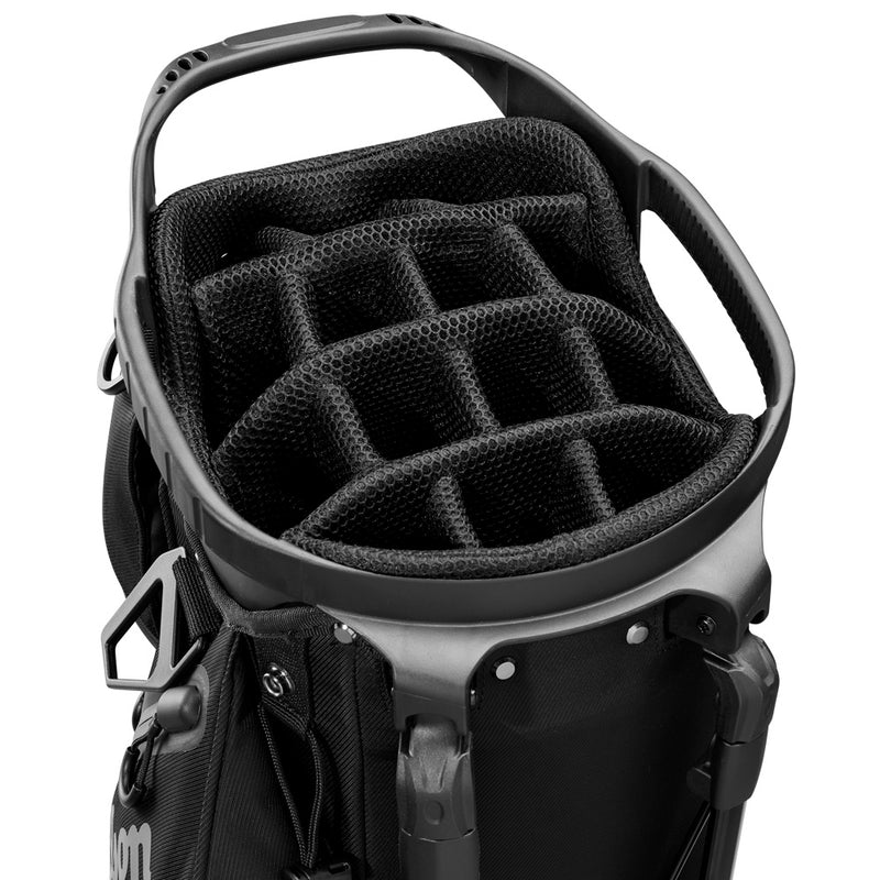 Wilson Talus Stand 14 Bag - Black/Black