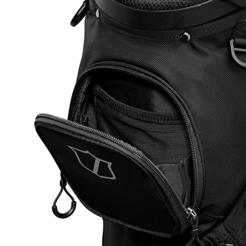 Wilson Talus Stand 14 Bag - Black/Black